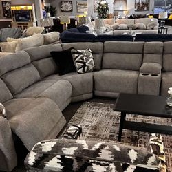 [OM] 🟪 Only $45 initial then take it home 🏡 Brand New  Colleyville Reclining Sectional 