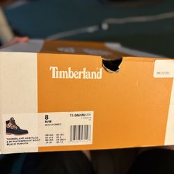 Timberlands Black Nubuck 