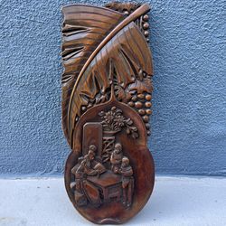 Vintage Chinese Wood Carving