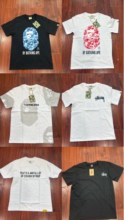 Bape and Stüssy tees