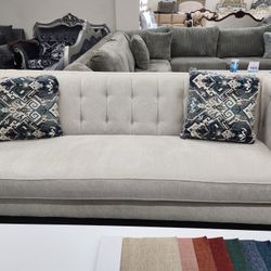 Fabric Sofa Loveseat 