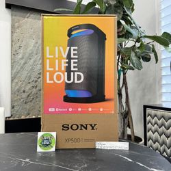 Sony Xp500 Portable BT Party Speaker Water Resistance 