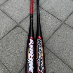 Redline Baseball Bats 33” 32” In Solid Condition Have More Equipment Available