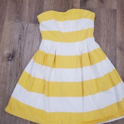 LOFT strapless dress Sz 0