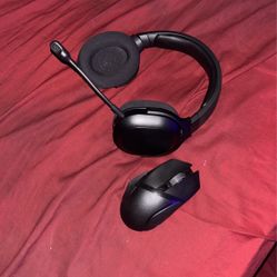 Razer Gaming Headset & Razer Gaming Mouse