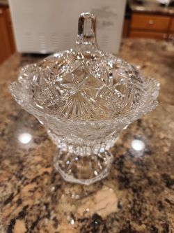 Crystal candy bowl