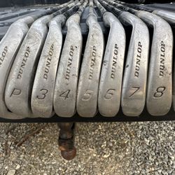 Dunlop X-TI 9 Club Iron Set RH (3-9, P, S) – Oversized, Titanium Face