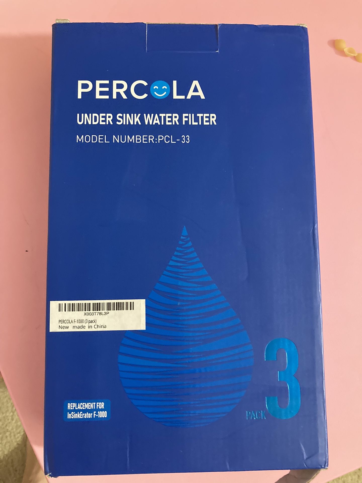 3-Pack AP Easy C-Complete Under Sink Water Filter - Chlorine & Lead Reduction