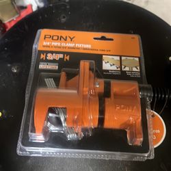 Pipe clamps x 4