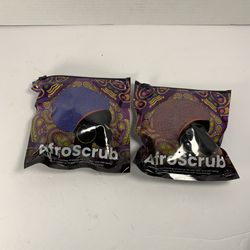 LOT of 2 AfroScrub African Exfoliating Bath NEW