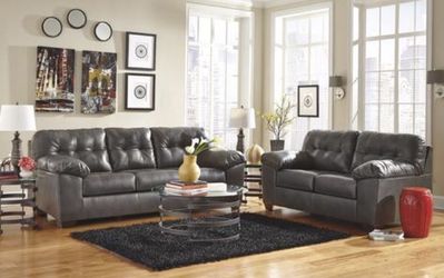 New Grey Couch And Loveseat Set! Sofa sectional saves here