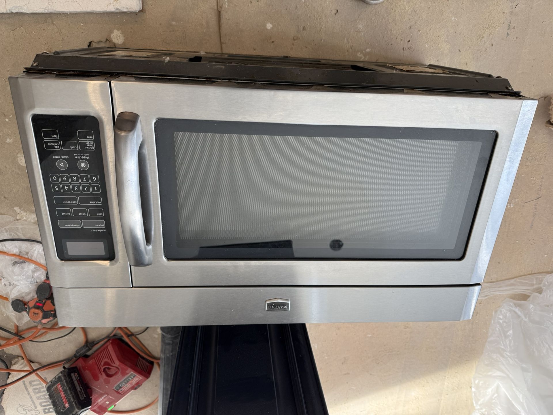 Maytag Over-the-Range Microwave – Stainless Steel – Working Condition – $30 OBO