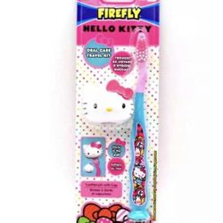 Sanrio Firefly Hello Kitty Soft Toothbrush w/ Cap Travel