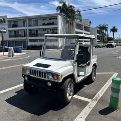 Street-Legal Electric Hummer H3 Golf Cart – 4 Seater – CA Registered