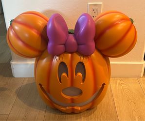 Minnie Mouse Halloween Pumpkin Costco Decoration