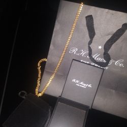 Macys 10k Gold Necklace Priced At 6000