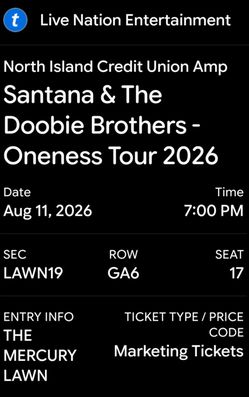 Santana and the Doobie Brothers