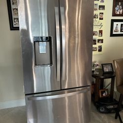Whirlpool stainless steel fridge