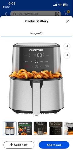 Chefman air fryer
