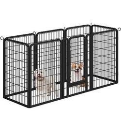 39.5″ Tall Dog Playpen Panels, 8 Panels Dog Playpen