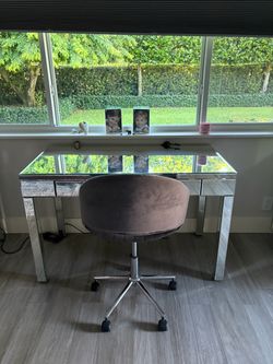 Mirrored Desk/Vanity