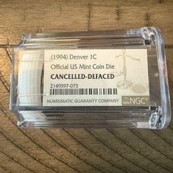 1994 Denver 1c Die Stamp