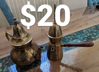 2 Middle Eastern Tea/ Coffee Kettles