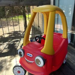 Little Tykes Red Push Car 