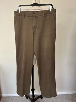Dockers Brown Signature Khaki Straight Fit Pants, size 33x30