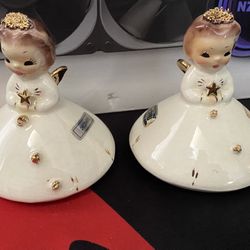 Antique Doll Statue