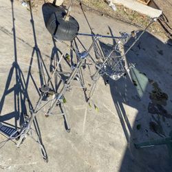 CYMBAL STANDS CONGA STAND HI HAT STAND And Cymbals  