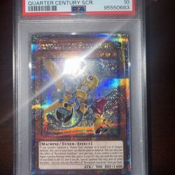 YuGiOh Revolution Synchron QCSR PSA 10 ASIAN ENGLISH