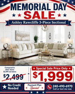 Memorial Day special rawcliffe 3 piece sectional
