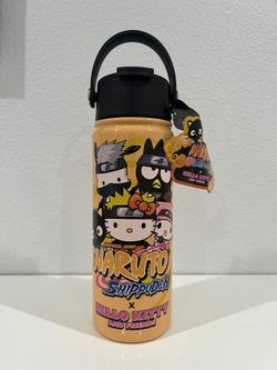Hello Kitty X Naruto Water Bottle 
