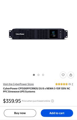 Cyberpower UPS - Back Up Power