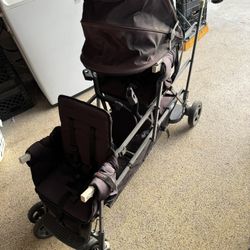 Joovy Double Stroller Used