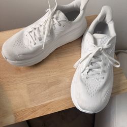 HOKA White Clifton 10