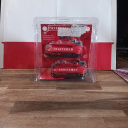 CRAFSTMAN V20 20 2-PACK 2 AMP-HOUR; 2 AMP-HOUR LITHIUM BATTERY