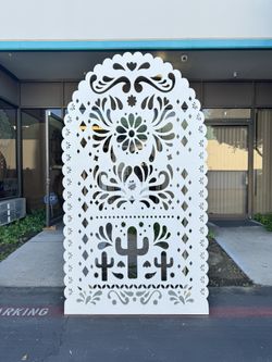 Cielito Lindo Backdrop Papel Picado Mampara Backdrops Arches Arch 