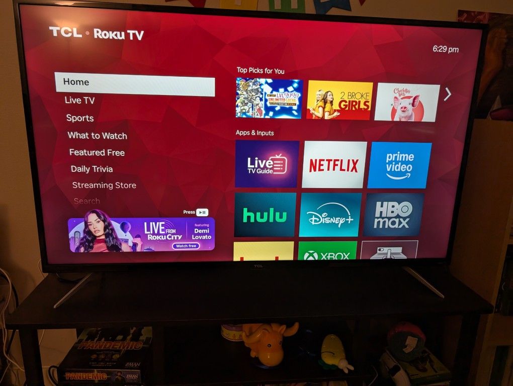 TCL Roku 50 inch 4K LED TV