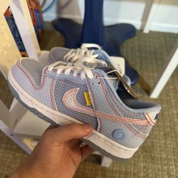 Nike Dunk Low Union Passport Pack Argon Size 5 Mens