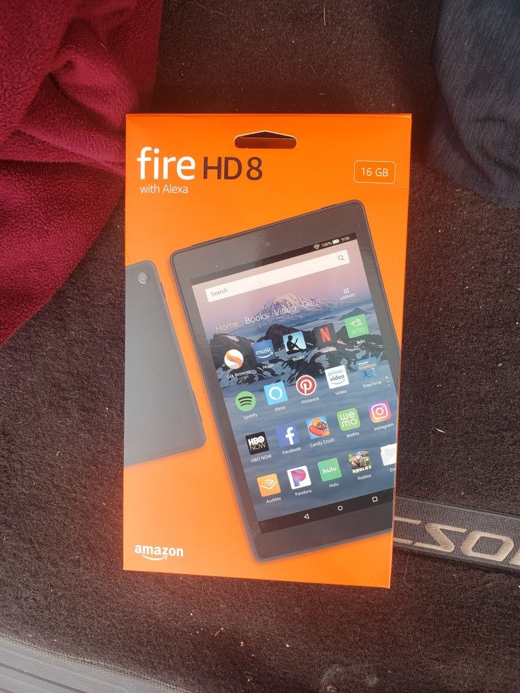 Amazon 16gb HD8 fire tablet