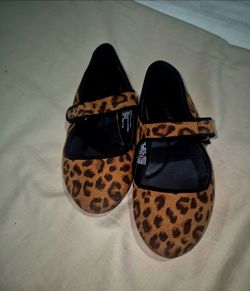 Lil Girls Cheetah Shoes