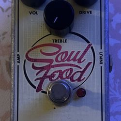 Overdrive guitar pedal