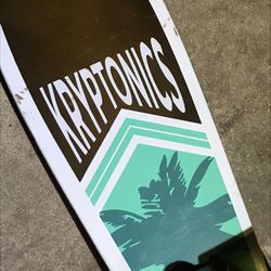 Bravo Sports Kryptonics Blue Teal Mini Cruiser Skateboard