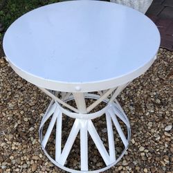 Hampton Bay Outdoor Garden Stool/Plant Stand