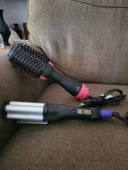Ceramic hair dryer, volumizer. Hot Tools hair waiver