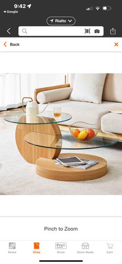 Glass Coffee Table 