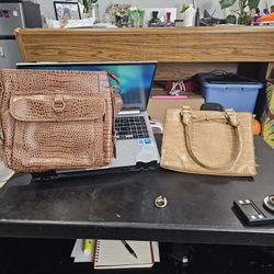 Faux Crocodile Leather Handbags 