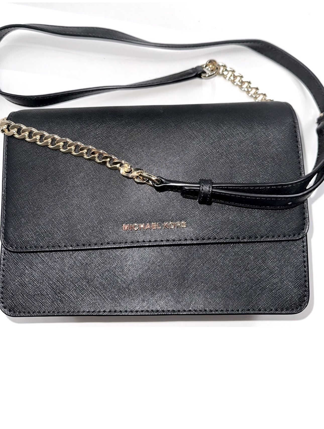 Large Saffiano Leather Crossbody Daniela Large Michael Kors